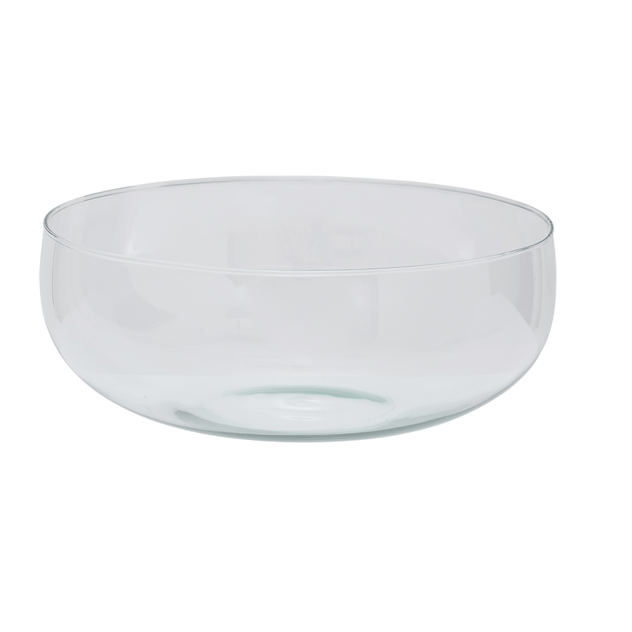 Saladeschaal - gerecycled glas